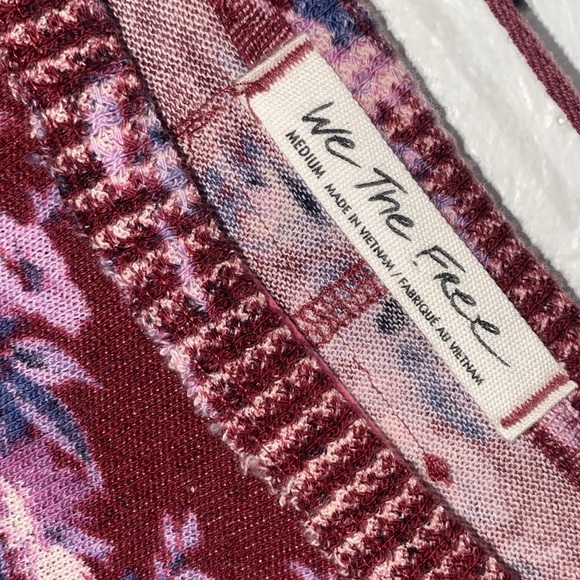 FREE PEOPLE WE THE FREE YOU AND ME TEE NWOT - Picture 4 of 4